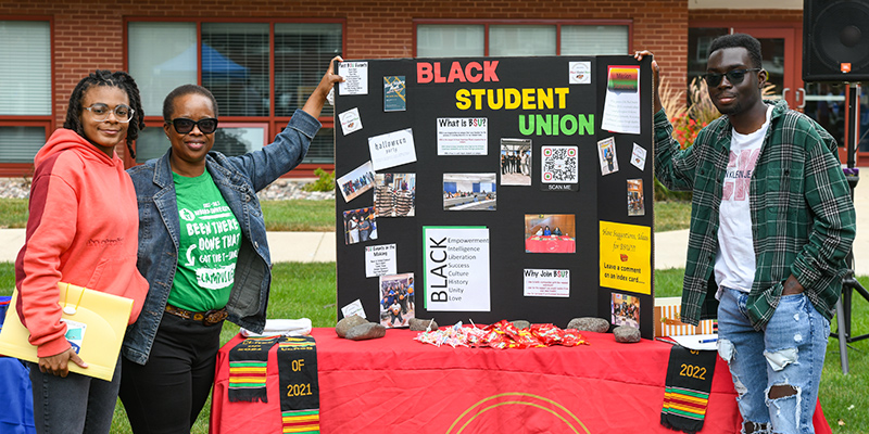 The Black Student Union (BSU) promotes cultural unity.